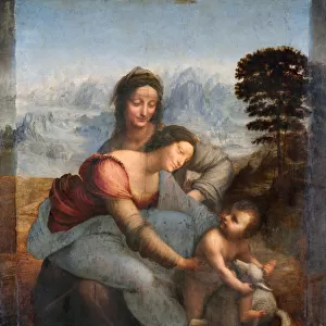 The Virgin and Child with Saint Anne, c. 1508. Artist: Leonardo da Vinci (1452-1519)