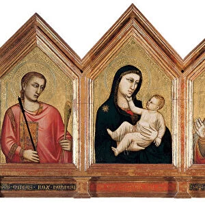 Virgin and child with Saints Eugenius, Minias, Zenobius and Crescentius