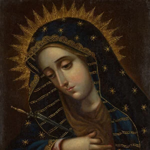 The Virgin of Sorrows, 18th century. Creator: Unknown