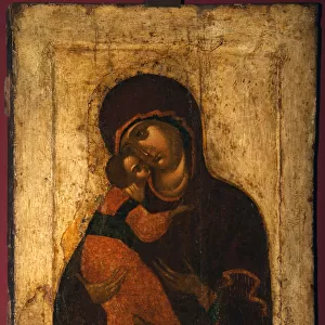 The Virgin of Vladimir, Last quarter of 15th cen Artist: Russian icon
