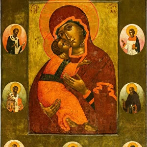 The Virgin of Vladimir with Selected Saints