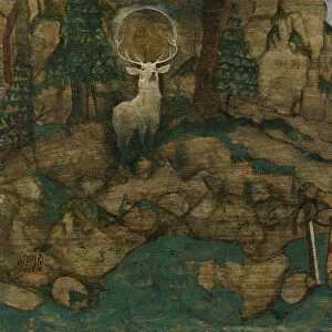 The vision of Saint Hubert, 1916. Artist: Schiele, Egon (1890–1918)