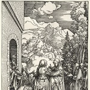 The Visitation, c. 1504. Creator: Albrecht Dürer (German, 1471-1528)