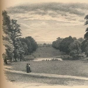 The Vista, Kensington Palace, 1902. Artist: Thomas Robert Way