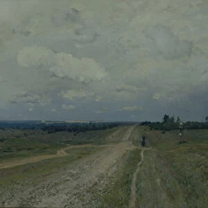 The Vladimirka Road, 1892. Artist: Levitan, Isaak Ilyich (1860-1900)