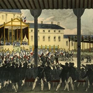 Vue interieure de l Assemblee du Champs-de-Mai... 1815, (1921). Creator