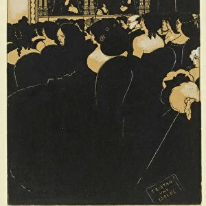 The Wagnerites, 1894. Creator: Beardsley, Aubrey