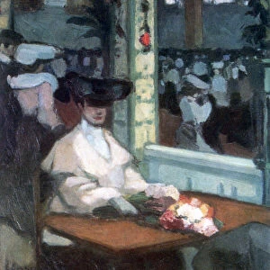 Waiting, (Moulin de la Galette), 1905. Artist: Edmond Lempereur