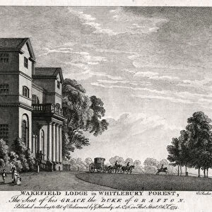 Wakefield Lodge in Whitlebury Forest, Northamptonshire, 1774. Artist: Michael Angelo Rooker