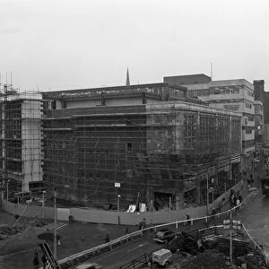 Walshs department store in Sheffield prior to its redevelopment, South Yorkshire, 1967