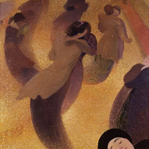 The Waltz (La Valse). Artist: Vallotton, Felix Edouard (1865-1925)