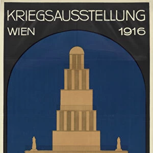 War exhibition Vienna 1916, 1916. Creator: Anonymous