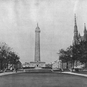 Washington Monument, Baltimore, Maryland, USA, c1900. Creator: Unknown
