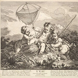 Water, 18th century. Creator: Claude Augustin Duflos le Jeune