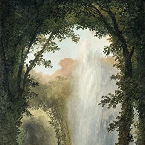 The Water Feature of the Grove of the Museum of Marly, late 18th / early 19th century. Artist: Hubert Robert
