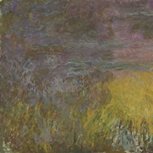 The Water Lilies - Setting Sun, 1914-1926. Artist: Monet, Claude (1840-1926)