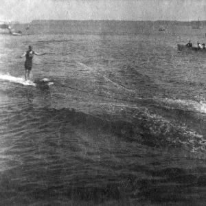 Water skiing, 20th century