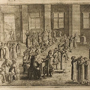 The Wedding (Illustration from Travels to the Great Duke of Muscovy and the King of Persia by Adam Artist: Rothgiesser, Christian Lorenzen (?-1659)