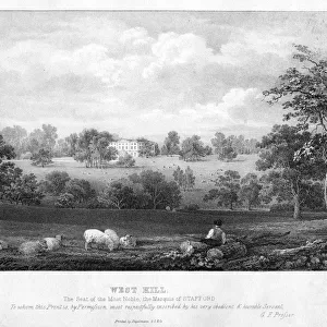 West Hill, near Wandsworth, London, 19th century. Artist: George Frederick Prosser