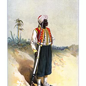 West India Regiment, c1890. Artist: H Bunnett