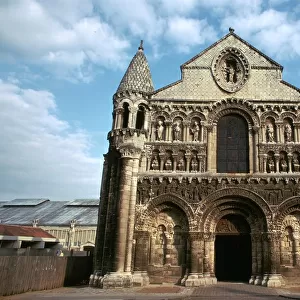 West front of Notre Dame, 12th century