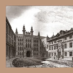 West View of Guildhall Chapel and Blackwell Hall, 1886