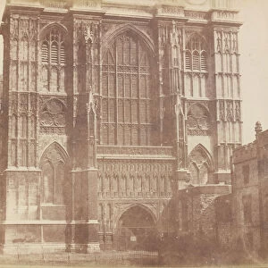Westminster Abbey, before May 1845. Creator: Nicols Henneman