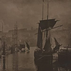 Whitby Harbor, c. 1885. Creator: Frank Meadow Sutcliffe (British, 1853-1941)