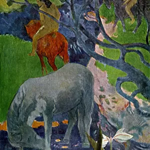 The White Horse, 1898 (1939). Artist: Paul Gauguin