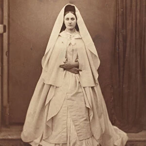 The White Nun, 1856-57. Creator: Pierre-Louis Pierson