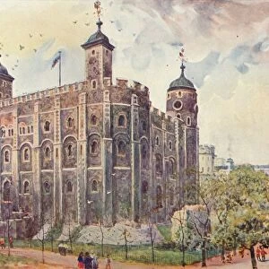 The White Tower, Tower of London, 1906