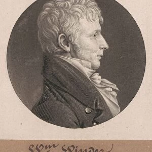 William Henry Winder, 1804. Creator: Charles Balthazar Julien Fevret de Saint-Mé