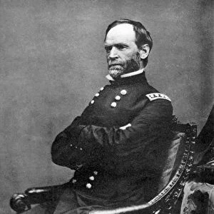 William Tecumseh Sherman, American soldier, 1869. Artist: Matthew Brady