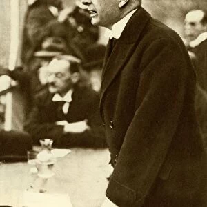 William Thomas Cosgrave making a speech, Dublin, Ireland, 1922, (1935). Creator: Unknown
