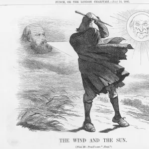 The Wind and the Sun, 1886. Artist: Joseph Swain