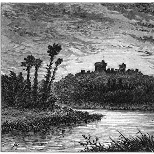 Windsor, from the East Approach, 1880. Artist: Robert Taylor Pritchett