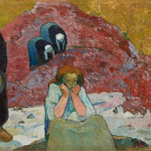 The Wine Harvest, Human Misery, 1888. Creator: Gauguin, Paul Eugé
