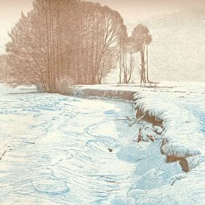 Winter on the Banks of the Garam, 1909. Artist: Viktor Matirko
