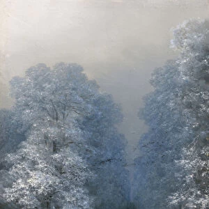 Winter landscape, 1876. Artist: Aivazovsky, Ivan Konstantinovich (1817-1900)