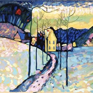 Winter Landscape, 1909. Artist: Vassily Kandinsky