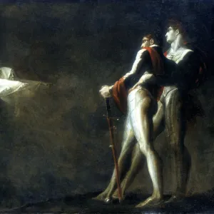 The Three Witches Appearing to Macbeth and Banquo, late 18th century. Artist: Henry Fuseli