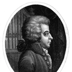 Wolfgang Amadeus Mozart, 18th century Austrian composer, 1819. Artist: John Chapman