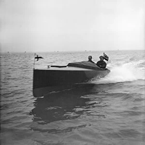 A Wolseley hydroplane, 1912. Creator: Kirk & Sons of Cowes