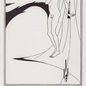 The Woman in the Moon, 1893. Creator: Aubrey Beardsley