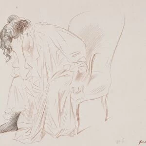 Woman Seated. Creator: Jean Louis Forain (French, 1852-1931)