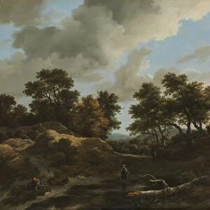 Wooded and Hilly Landscape, 1660s. Creator: Jacob van Ruisdael (Dutch, 1628 / 29-1682)