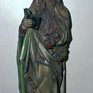 Wooden statuette of St Paul