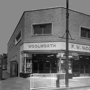 Woolworths store, Parkgate, Rotherham, South Yorkshire, 1957. Artist: Michael Walters