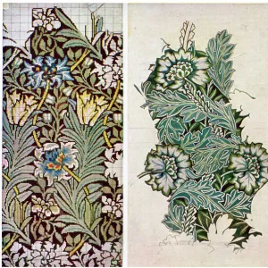 Working drawings by William Morris (1834-1896), 1934. Artist: William Morris