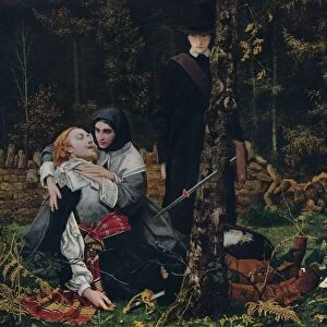 The Wounded Cavalier, 1855, (1912). Artist: William Shakespeare Burton